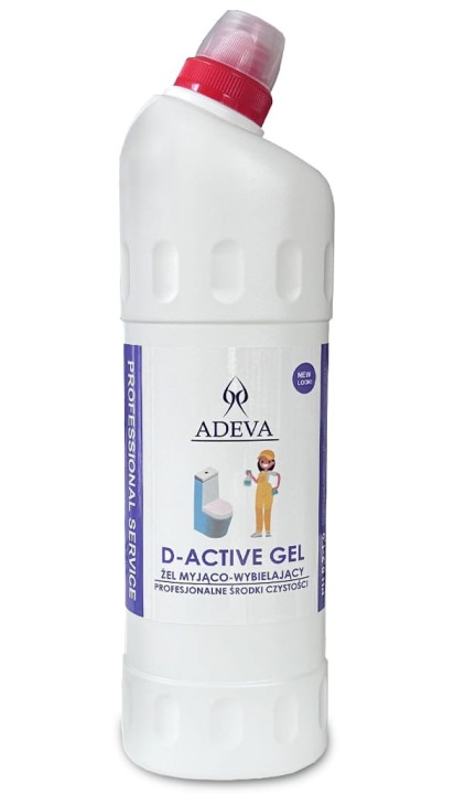 D Active Gel  - Żel myjąco-wybielający (chlor)