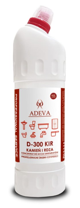 D 300 KiR - Preparat do gruntownego czyszczenia sanitariatów