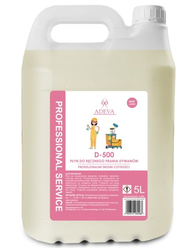 D 500 - Preparat do ręcznego prania dywanów