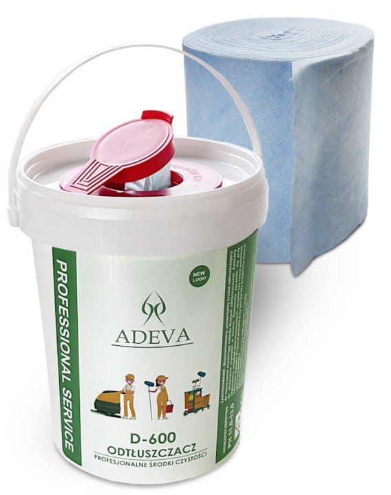 D 600 Wipes - Chusteczki odtłuszczające 100 listków