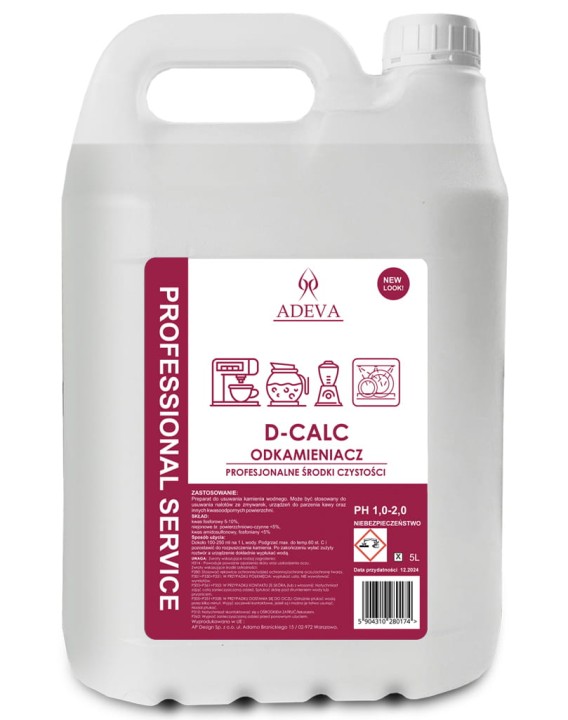 D CALC - odkamieniacz do urządzeń