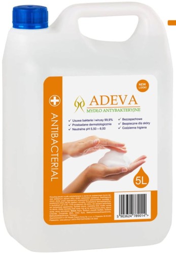 Mydło o działaniu antybakteryjnym w płynie