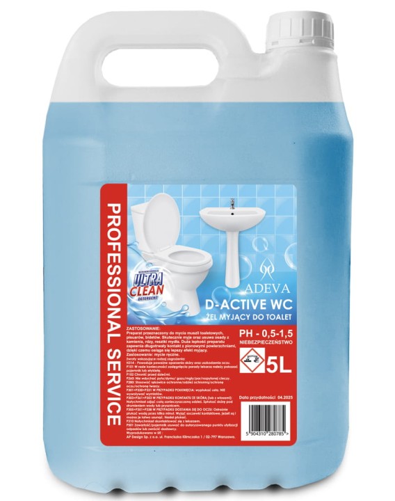 D Active WC Gel - Preparat (żel) do WC