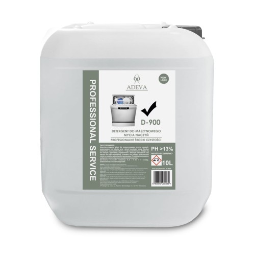 D 900 Preparat do maszynowego mycia naczyń bezchlorowy 10L