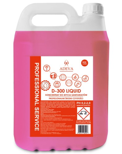 D 300 Liquid - Preparat do gruntownego czyszczenia sanitariatów (płynny)